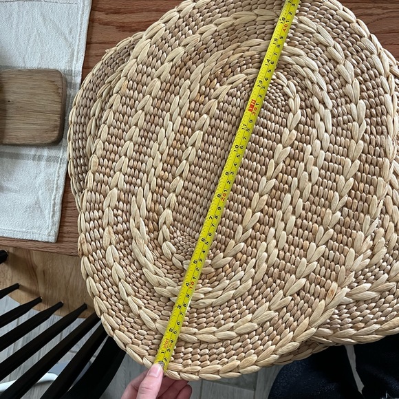 3 jute oval placements - Picture 3 of 3